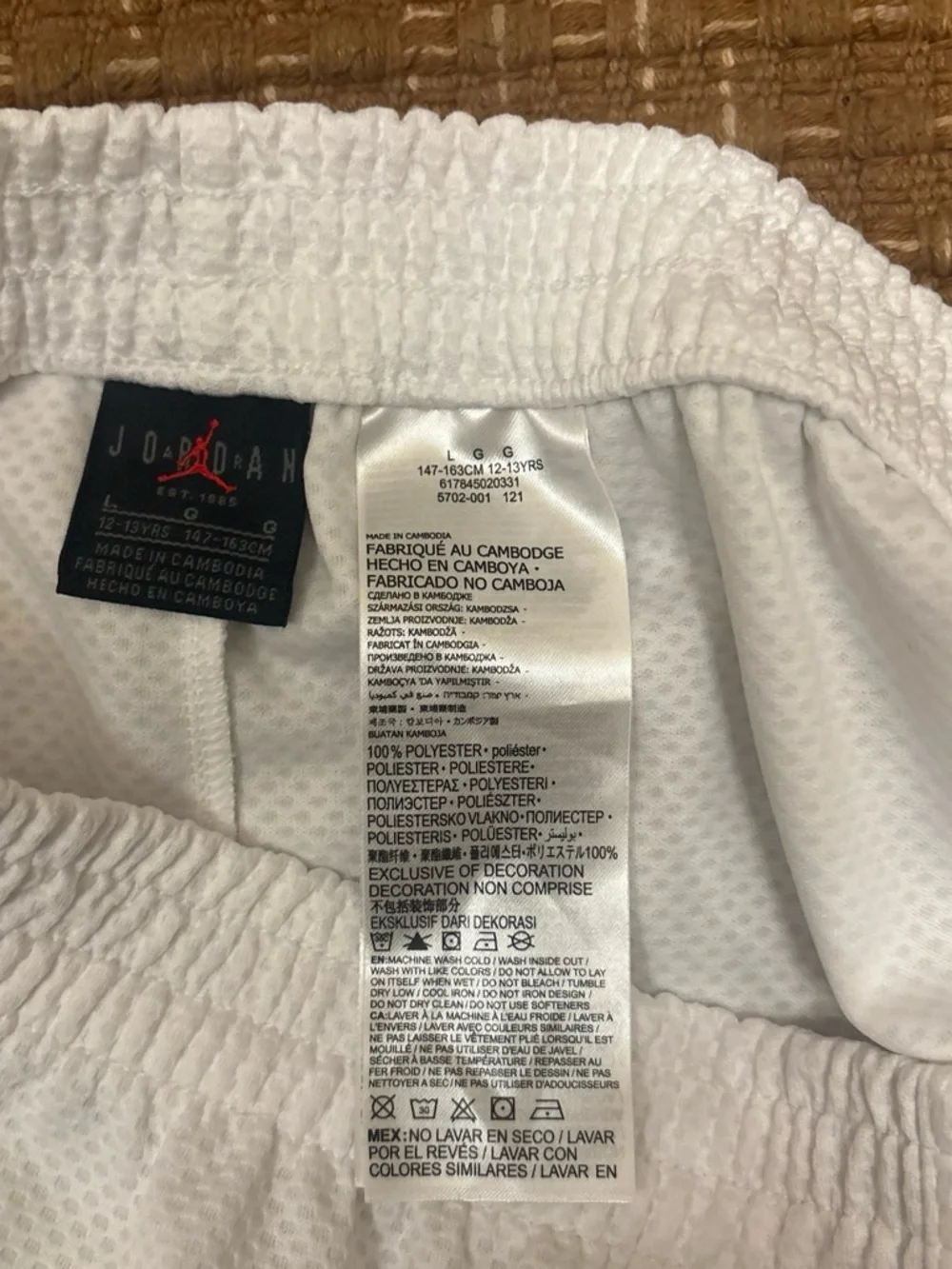 Jordan breathable mesh